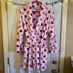 NWOT Polka Dot Robe